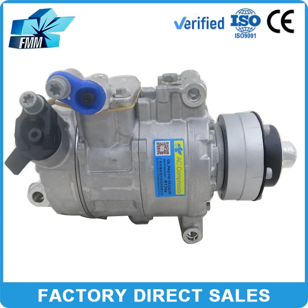 

Компрессор кондиционера переменного тока FMM 6SEU14C 12 В для Audi A8 S8 S7 S6 RS6 A7 4H Bentley 4H0260805H 4G0260805F 4H0 260 805 H