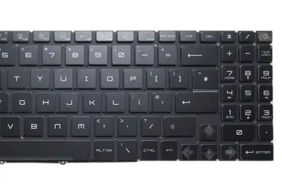 For MSI White/Red/No Backlit UK US Keyboard Katana GF66 12UE 12UCK 12UDO 12UDK 12UEO 12UEK 12UGO 12UGK 12UGSZOK 12UGSO 12UGSK