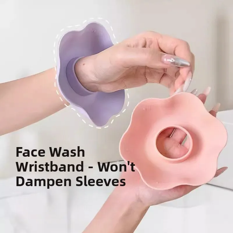 Waterproof Oil-Resistant Silicone Sleeve Covers for Washing Hair Adult Home Use Anti-Splash Gloves Youth Suitable Medium Thic...