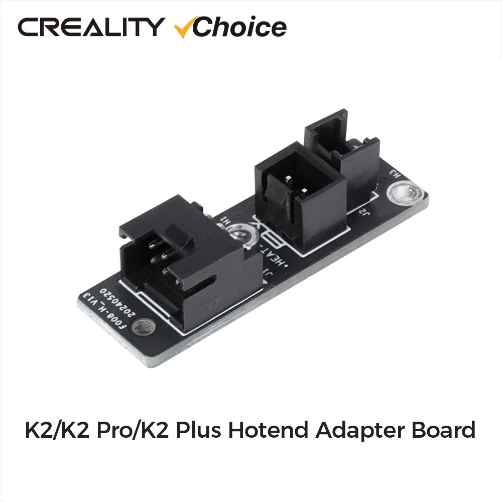 

Creality K2/K2 Pro/K2 Plus Hotend Adapter Board Original Hot End Adapter Board_37×12×1.6_1pc for K2 Pro/K2 3d Printer Parts