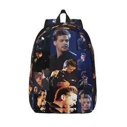 Luis Miguel Mexico Singer Classical Backpack Sports High School Work Collage Y2K Live Daypack for Men Women College Canvas Bags