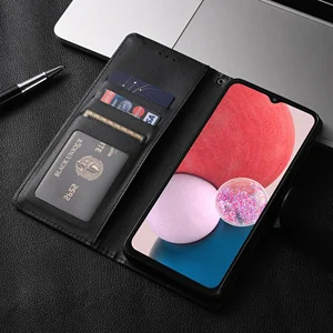 Casing Kulit untuk Xiaomi Redmi Note 13 12 12S 11 11S 10S 9 9S 8 7 Pro Maks 8T Redmi 10 10A 10C 9A 9C Dompet Lipat Coque Funda 10 sampul belakang redmi 8 penjualan terbaik - №