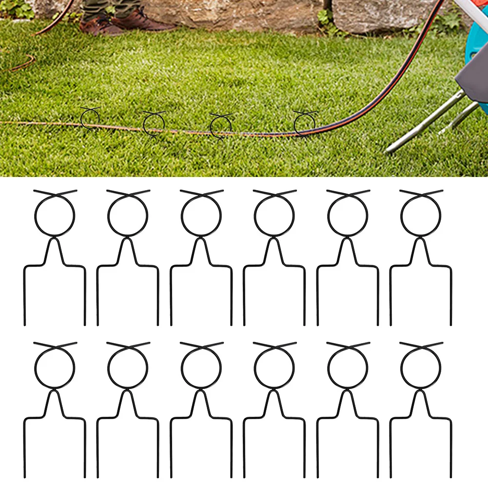 

Garden Hose Protection Garden Hose Guide Stakes 12 Piece Set Adjustable Design Easy To Install Protecting Plants