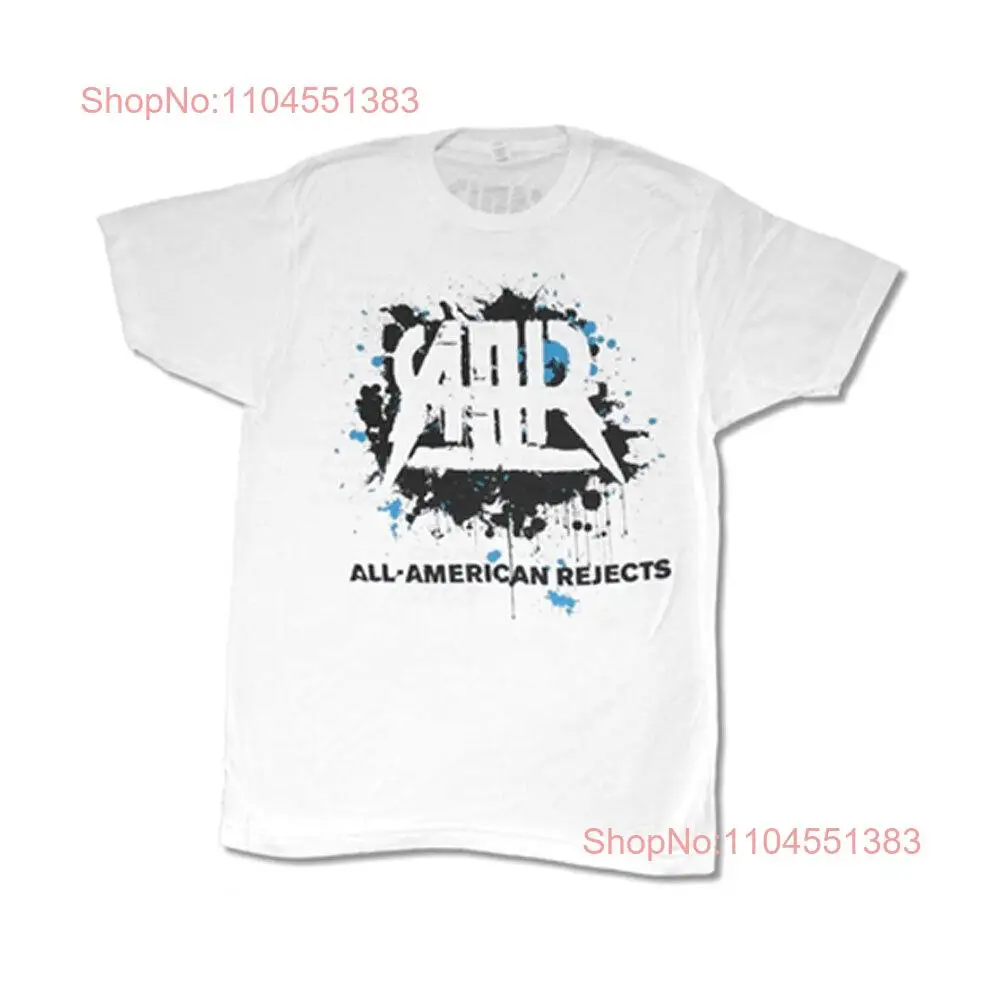 

Men's All - American Rejects Splatter 2012 Tour T-shirt Large White