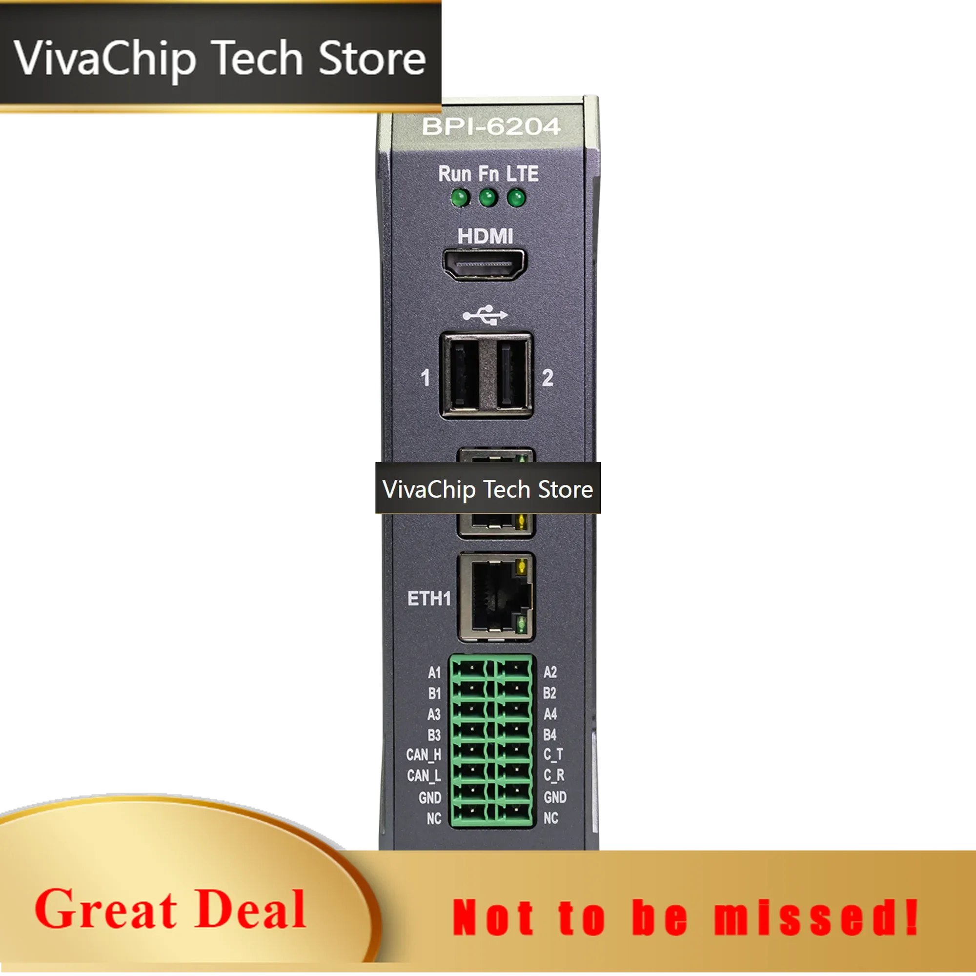 VivaChip TechBanana Pi BPI-6204 Case For BPI-6204 Accessories