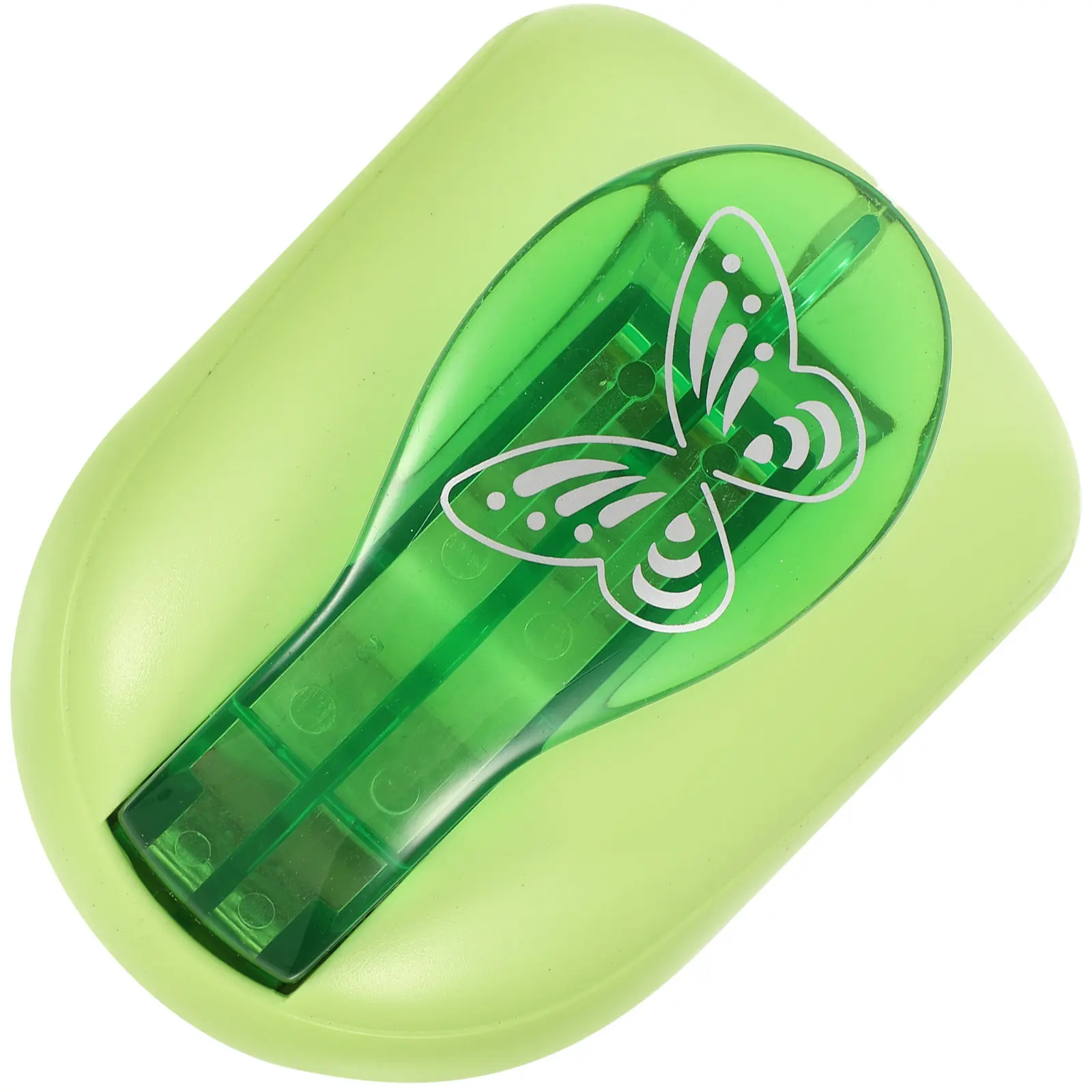 Butterfly Embossed Paper Punch Craft Tool Spring Action Lever for DIY Scrapbooking Greeting Cards Bookmarks Photo Albums
