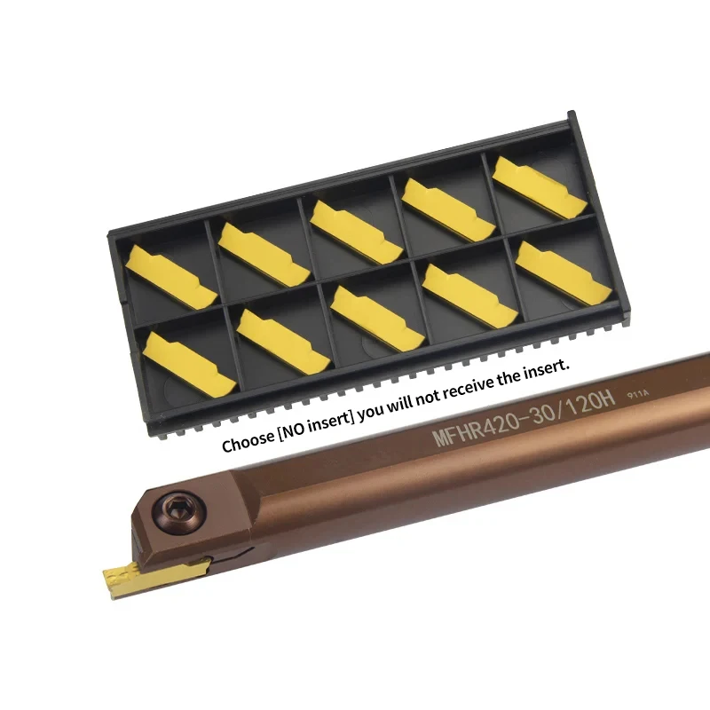 MFHR216/320/425ฤดูใบไม้ผลิเหล็ก End Face ตัด Groove Arbor MGMN200/300/400คาร์ไบด์กลึงภายในเครื่องมือเครื่องกลึงโลหะบาร์