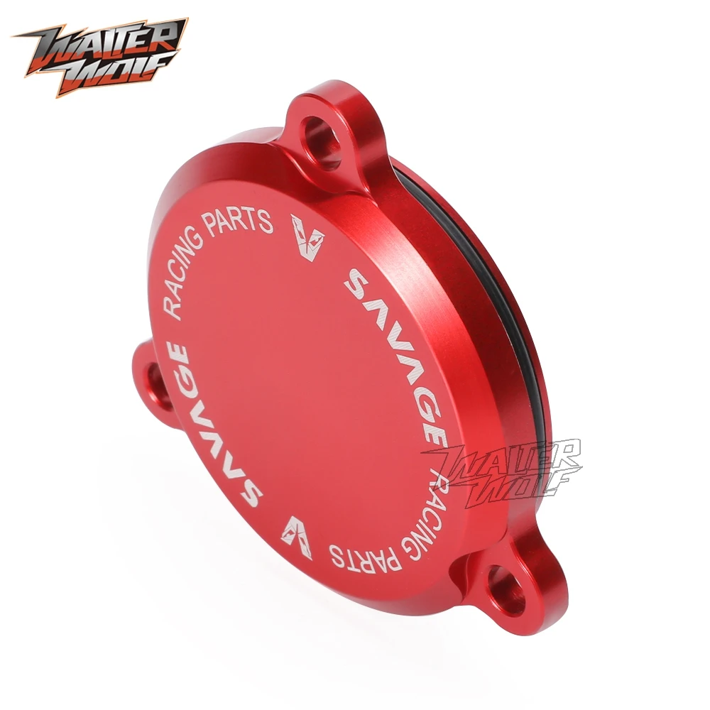 XR650L Engine Oil Filter Cover For Honda XR600R XR 650L SLR650 FMX650 Funmoto 650 NX500 Dominator 500 650 NX650 NX FMX 600 650