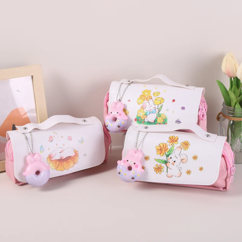 Pencil Case - Spacious & Stylish Sanrio Japanese-Design Bag, Adorable Cartoon Stationery Lowest price ever