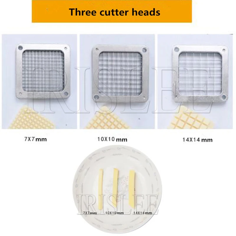 Desktop Electric Stainless Steel French Fries Machine Potato Strip Machine