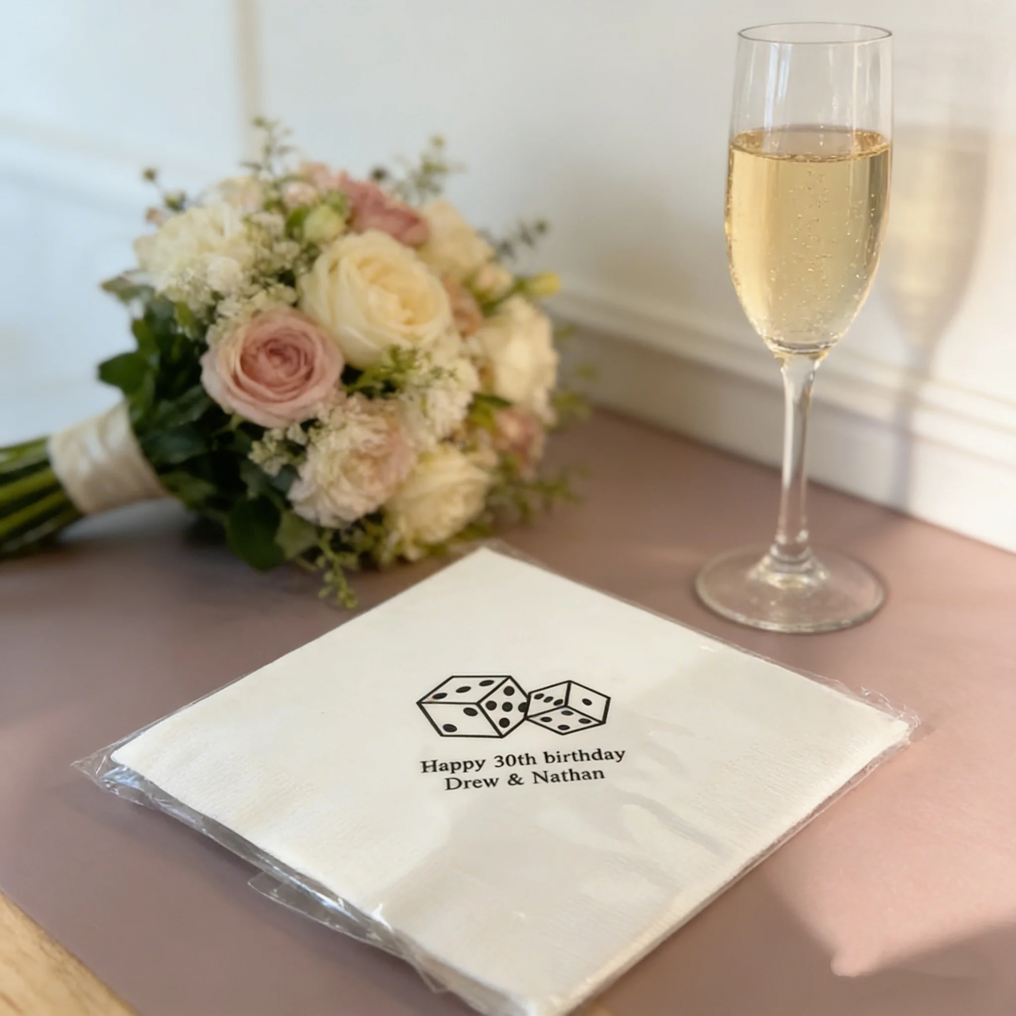 50Pcs Custom Dice P…