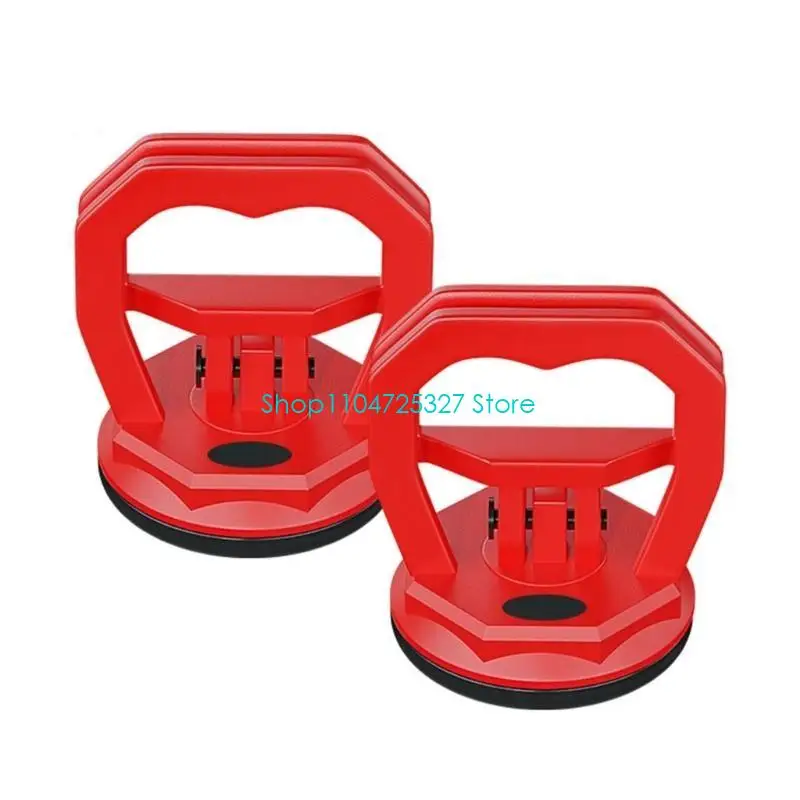 D8KF High Capacity Glass Suction Cup with Pressure Gauge Metal Heavy Suction Simple Operate for Moving Heavy Glass & Tile