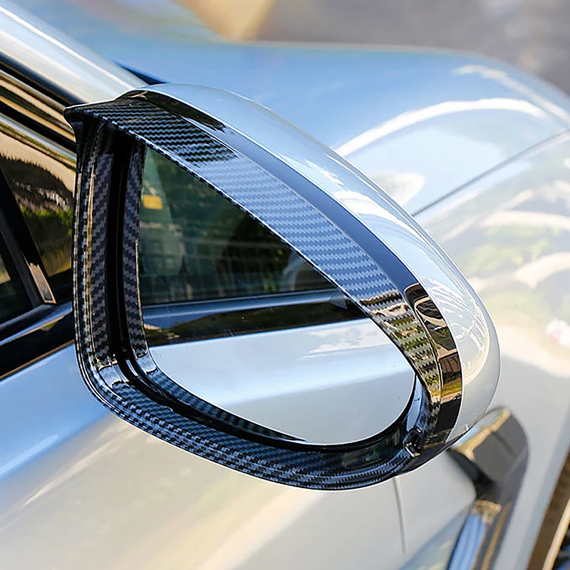

Цветное зеркало заднего вида из углеродного волокна, защита от дождя, декоративная рамка, накладка для BYD Seal EV 2022-2024, Стайлинг автомобиля