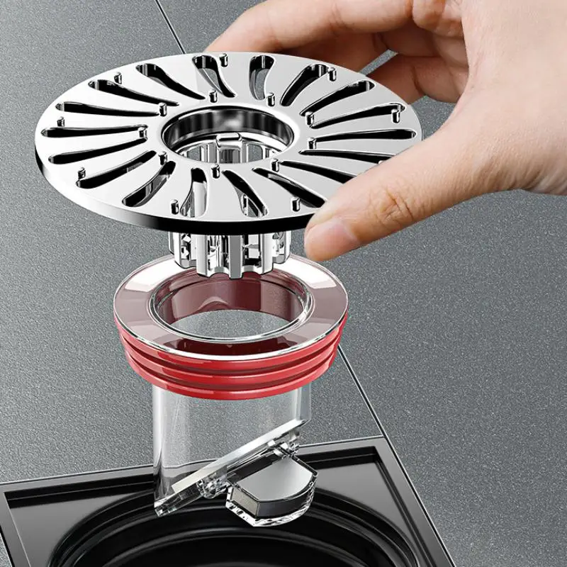 

Сливной сердечник для душа, крышка сетчатого фильтра для унитаза, канализация, пробка против запаха, ABS, без запаха, ванная комната, туалет, канализация, слив для душа