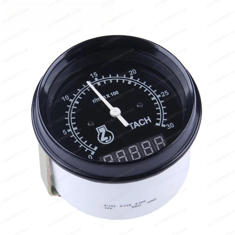 

Тахометр для дизельного двигателя 12В/24В, 85 мм, 3049555