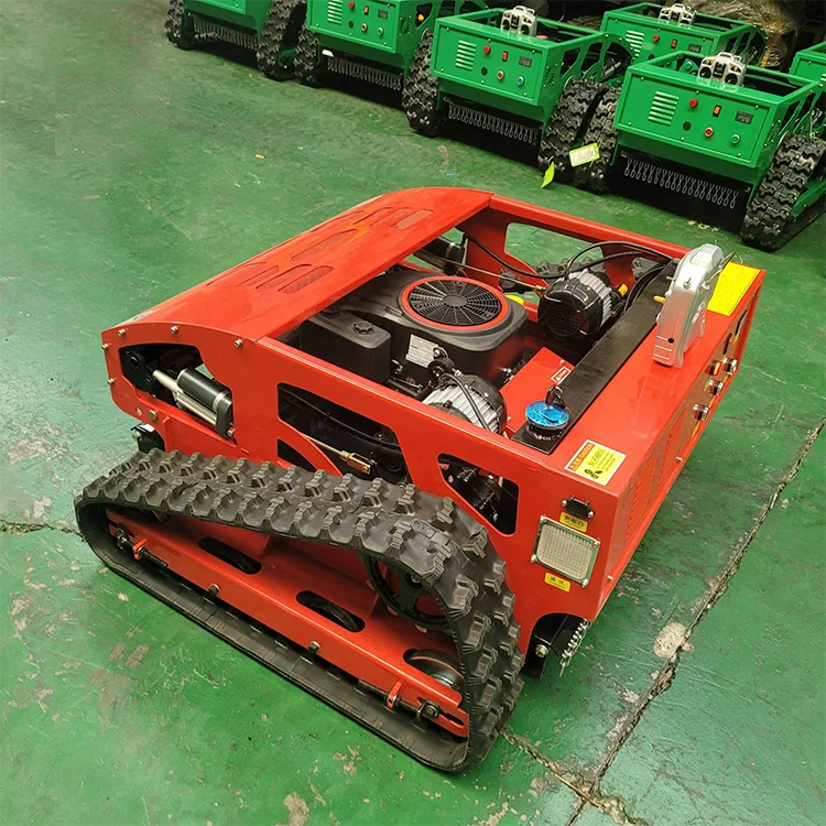 Intelligenter fern gesteuerter Rasenmäher Obstgarten Farm Viertakt benzin betriebener Rasenmäher