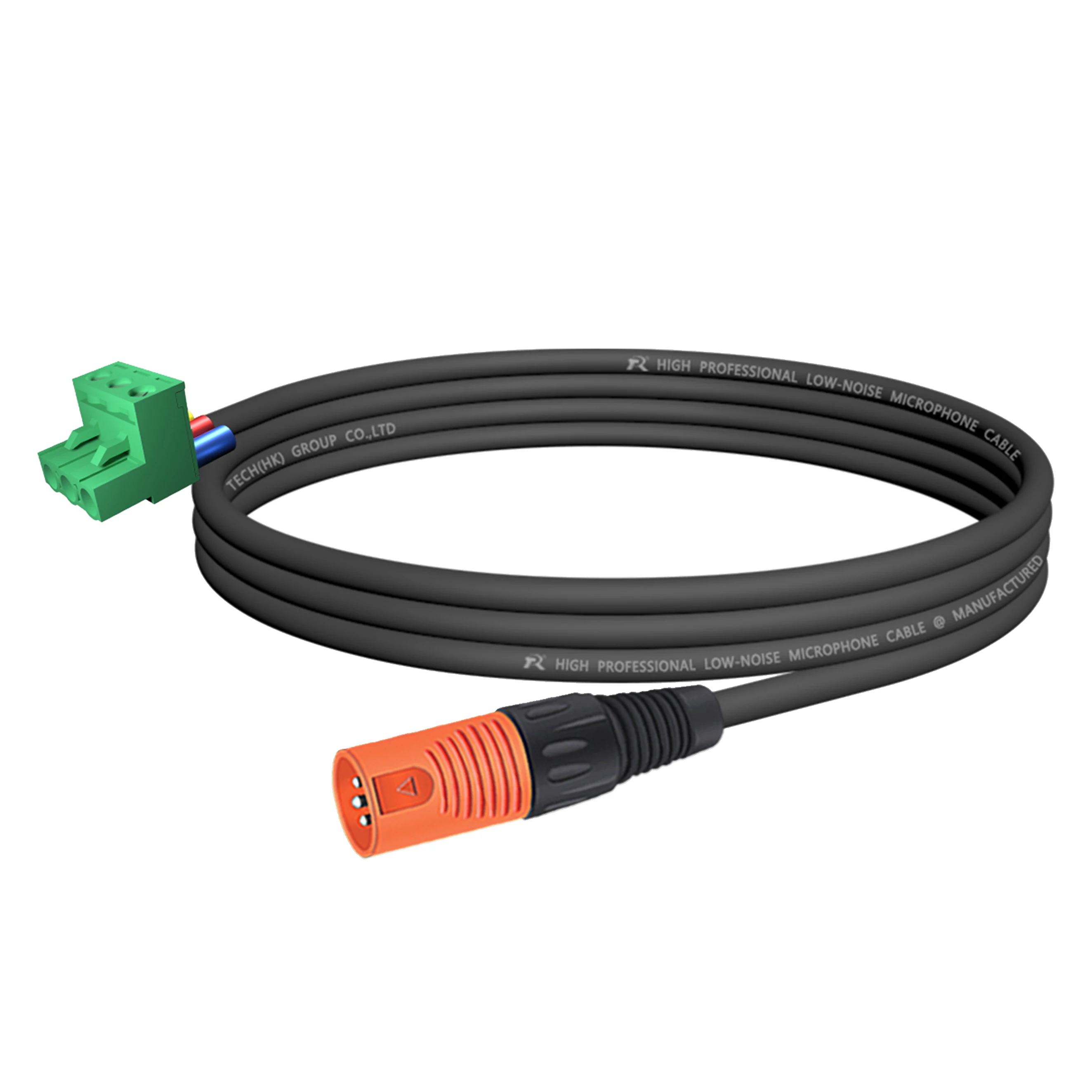 Lautsprechersystem, Bühnen-Soundverkabelung, Professionelle PCB-Montage Audioanschluss, 5,08mm 3-Pin Phoenix Terminal zu Geradem 3P XLR M/F Stecker – Detail 11