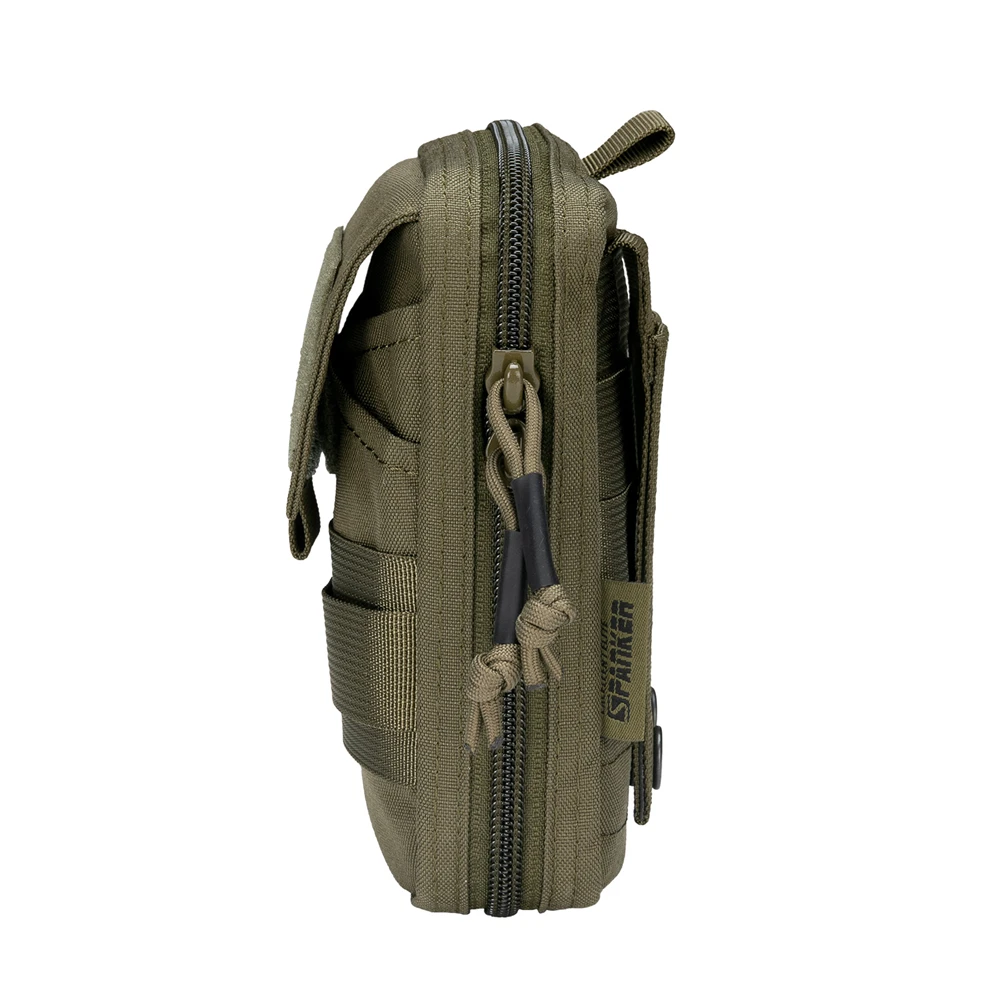 EXCELLENT ELITE SPANKER Tactical EDC Pouch Molle Tool Small Bag Outdoor Zipper Waist Pack Multifunctional Emergency Vest Pouches