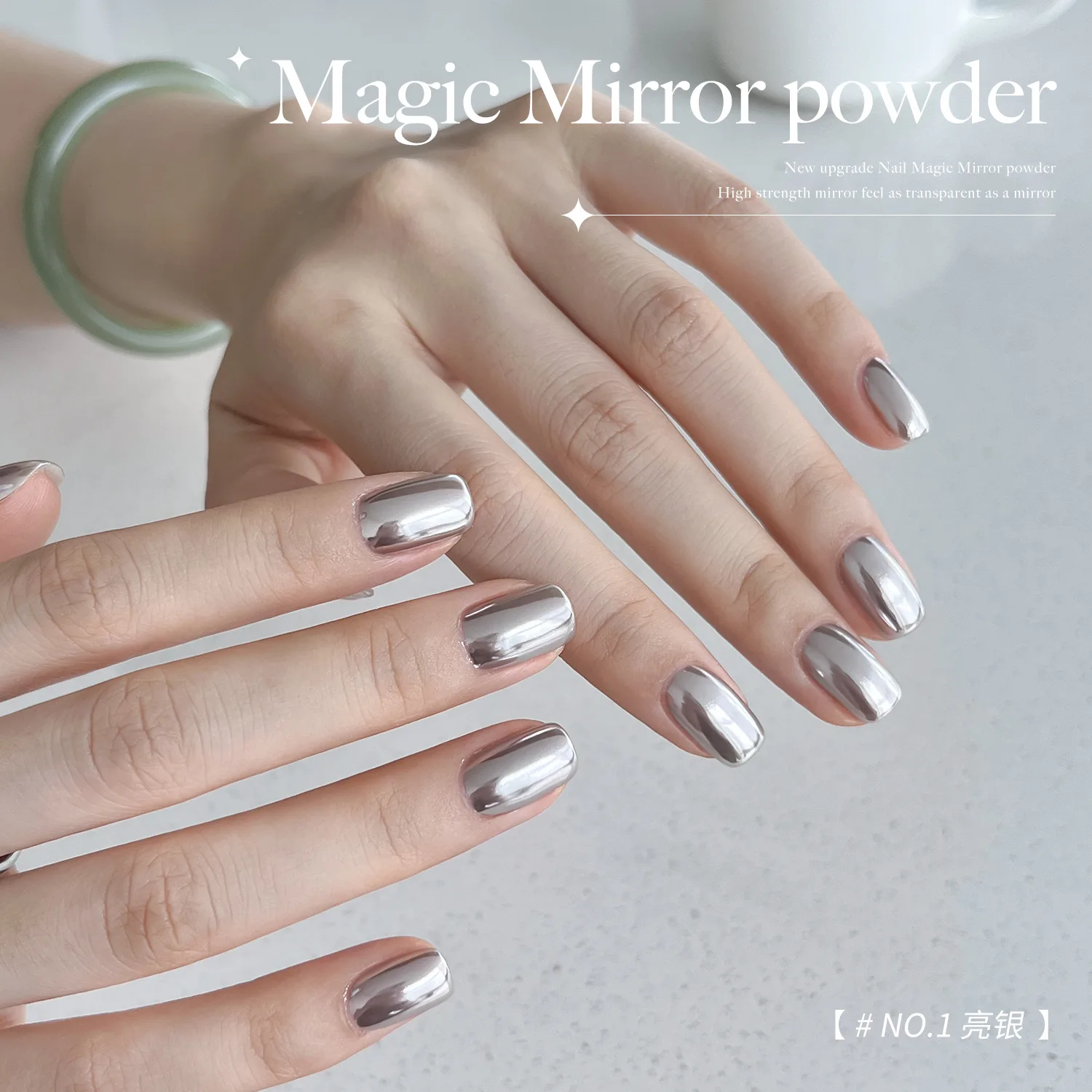 YZ Chrome Nail Powder,13 color series Mirror Metallic Effect Premium Salon Nail Glitter Manicure Pigments for Nail Art Design