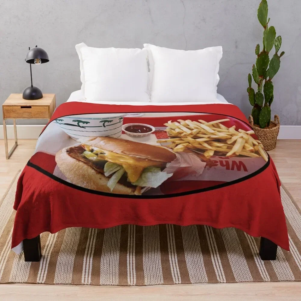 Animal Style Throw Blanket Outdoor Soft Blanket for Picnic Beach Camping