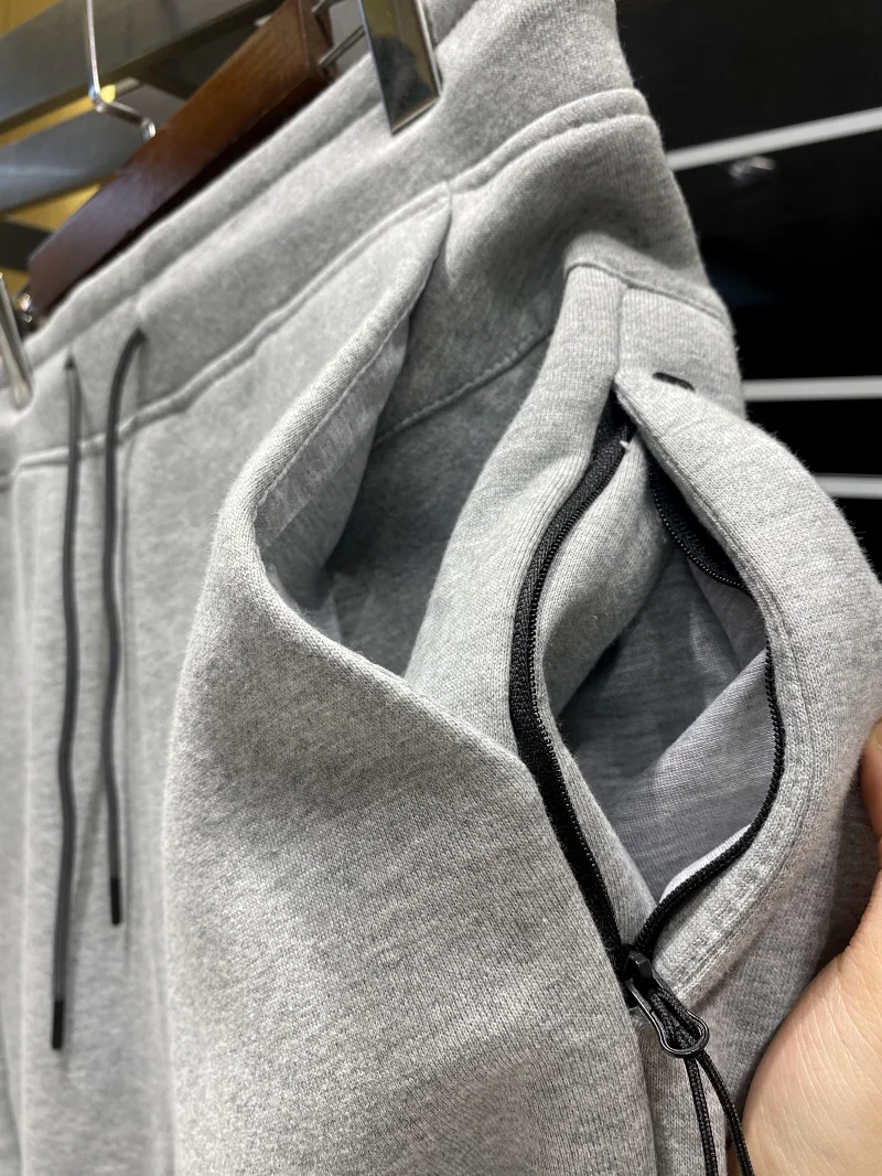 الرجال الرياضة في الهواء الطلق عارضة السراويل Fce اصطف سكين فضفاضة تناسب الخريف الشتاء السراويل الدافئة تنوعا عارضة Sle #3