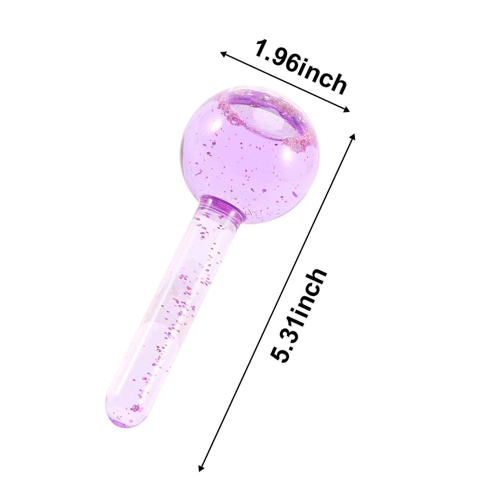 

Новинка! 2 шт. массажер для лица из хрустального стекла для ухода за кожей, ледяной массажер-стик для лифтинга и омоложения