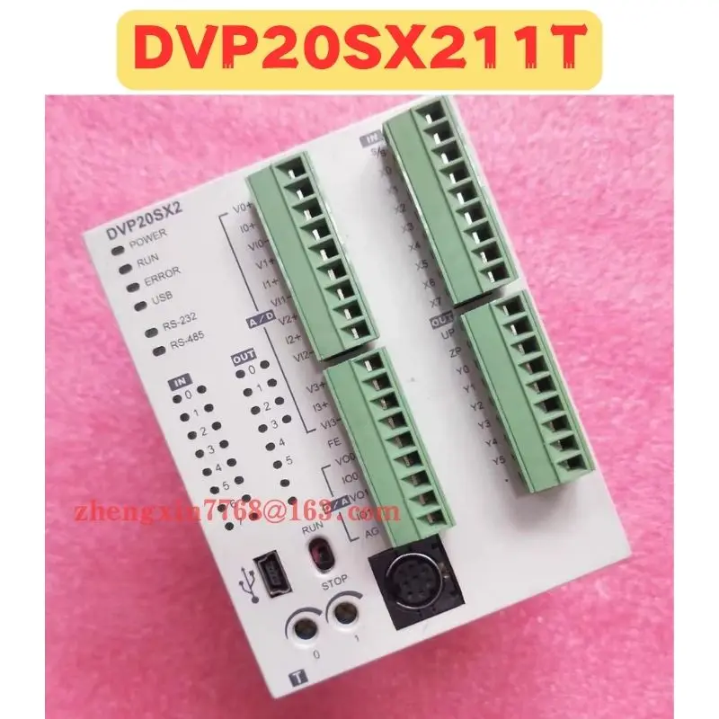 

Used PLC Module DVP20SX211T Normal Function Tested OK