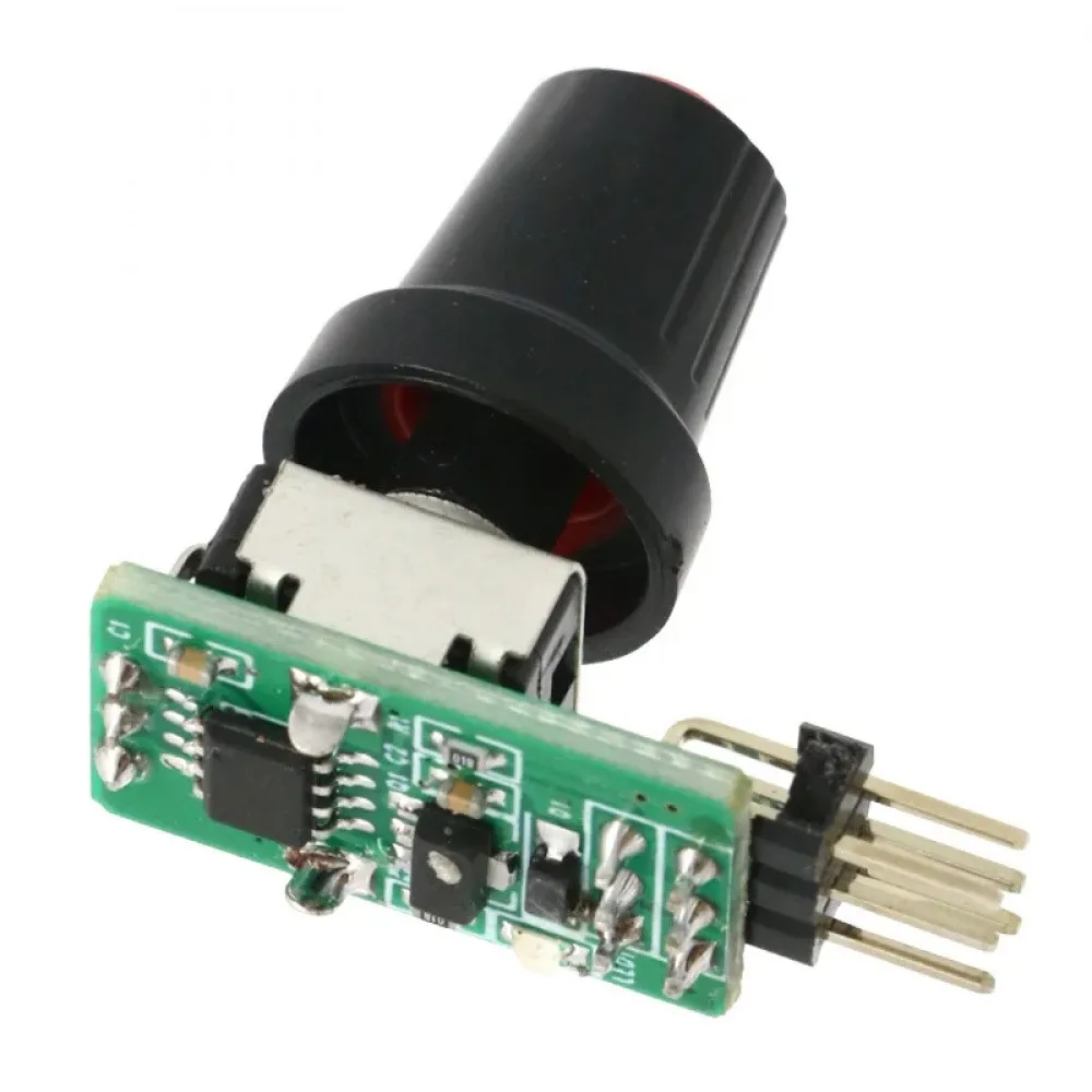 Mini 3-8V Servo Tester ESC DIY Brushless Fan Motor Governor PWM Signal Output for RC Aircraft Model with LED Indicator