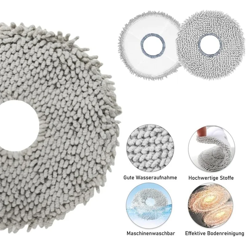 FZFZ Per Dreame X40 Ultra Complete/L40 Ultra Robot Aspirapolvere Parti di Ricambio Spazzola Laterale Principale Filtri Hepa Sacchetti Per La Polvere