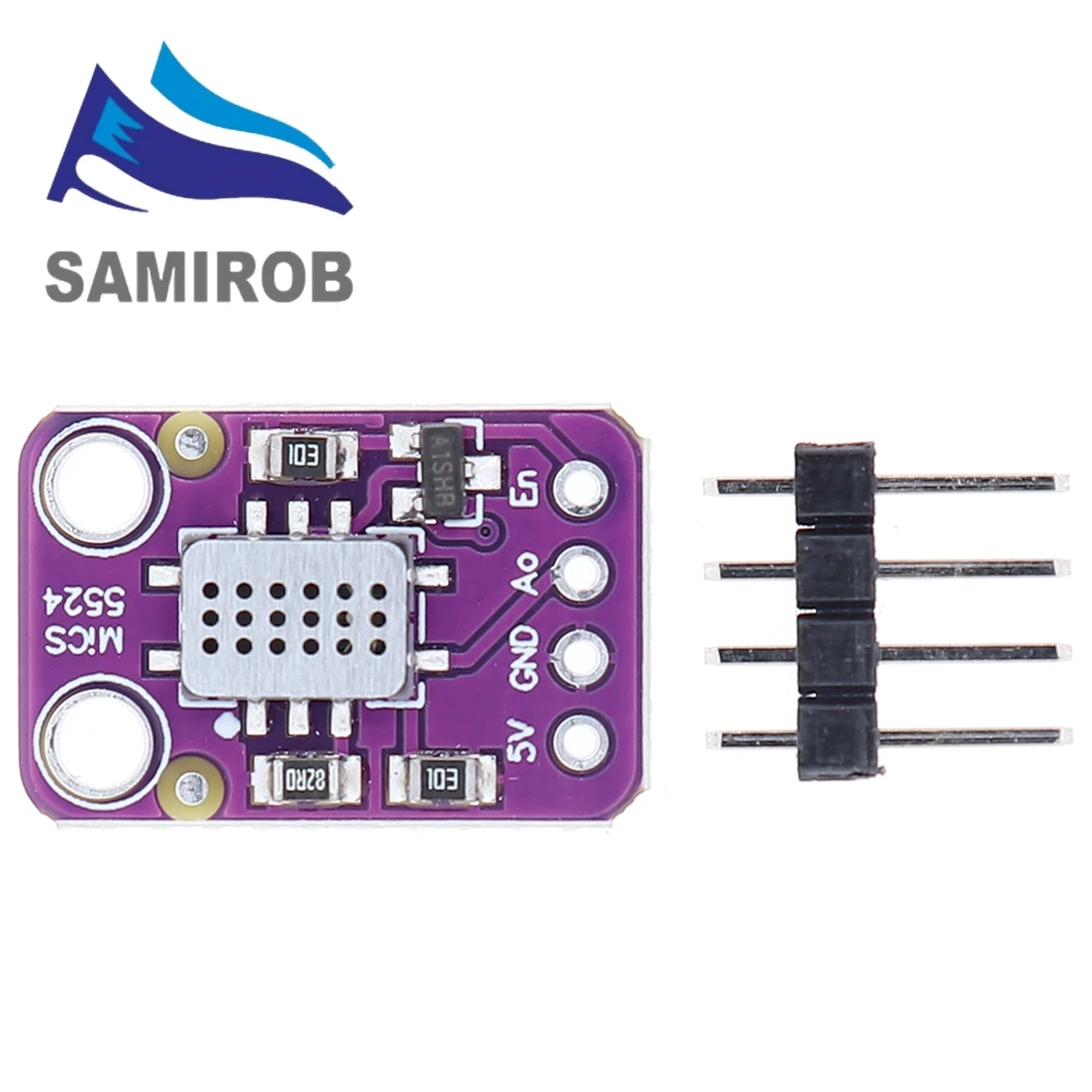 1~50Pcs DC 5V MICS-5524 Air Quality Gas Sensor Module Multi Detector CO Hydrogen Ethanol Methane Detection Board DIY Electronics