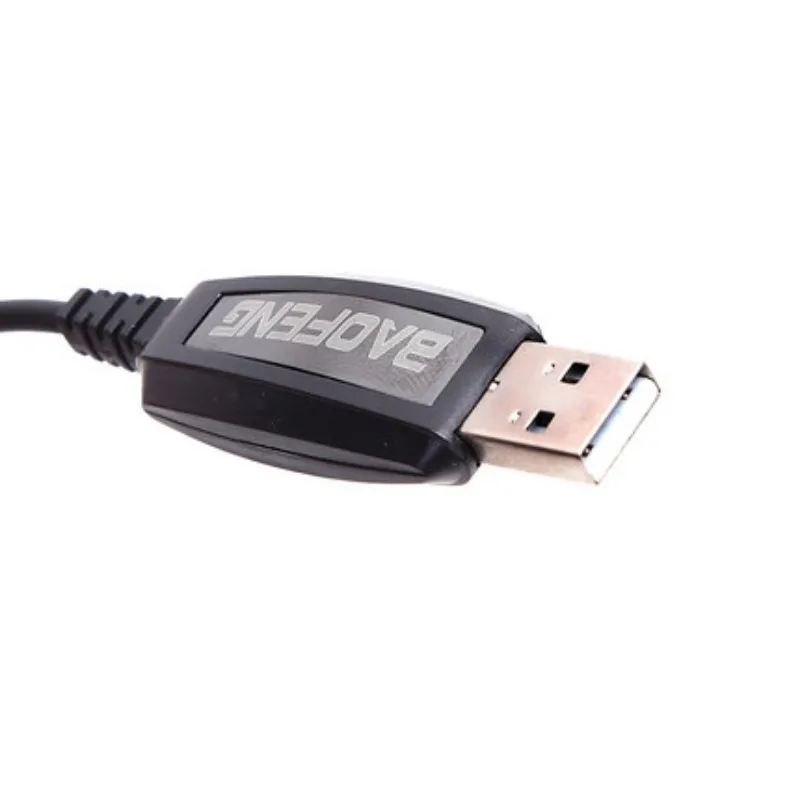 Baofeng USB Programming Cable for Baofeng UV5RH/10R/UV2 S5 X3 Plus/X100/UV16 Plus UV17L 18L/F9HP Radio PC Program Data Line