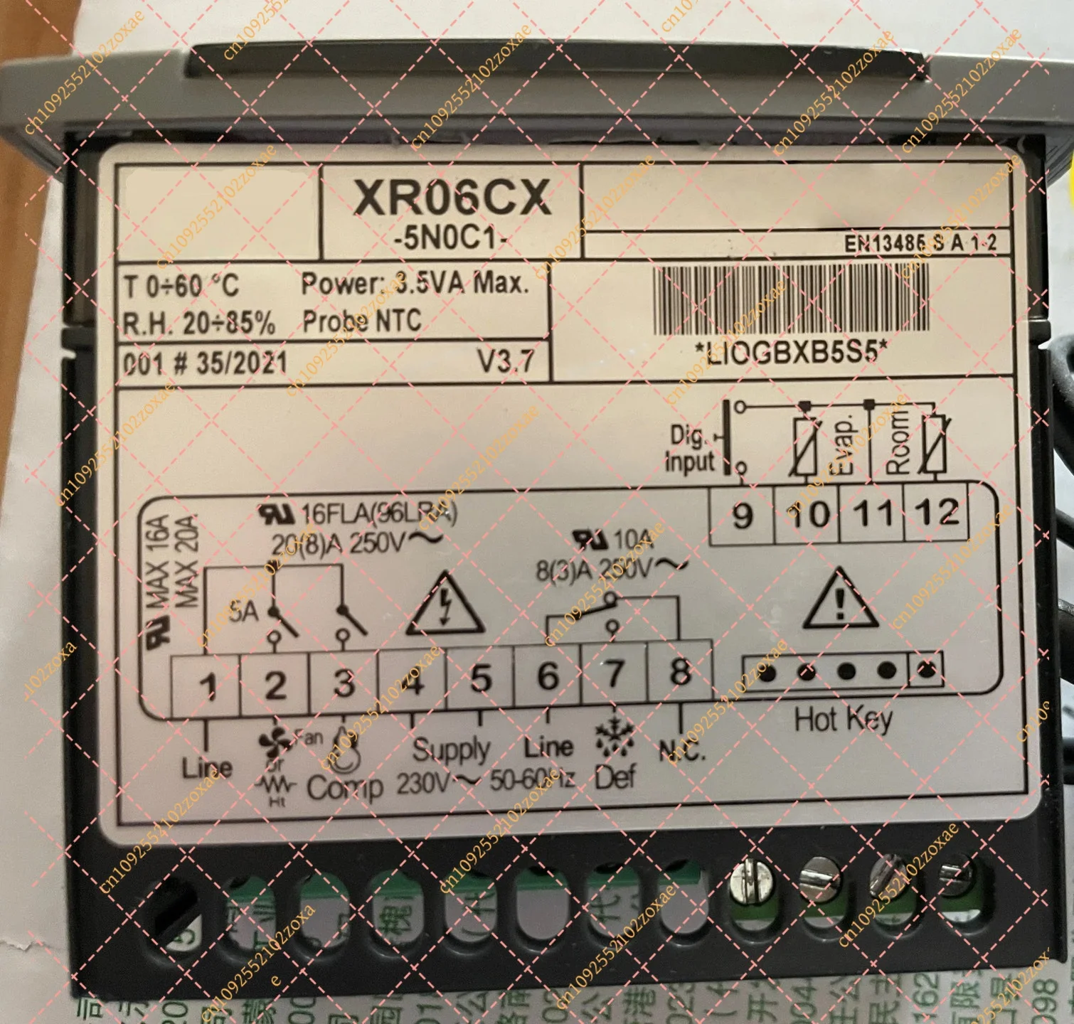 Universal Digital Thermostat Cold Storage Refrigerator Electronic Temperature Controller for Cooling Systems