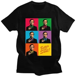 メンズheisenbergグラフィックプリントTシャツ、半袖Tシャツ、ブレイキング・バッド、不足している記号、より良い通話、IP68純綿