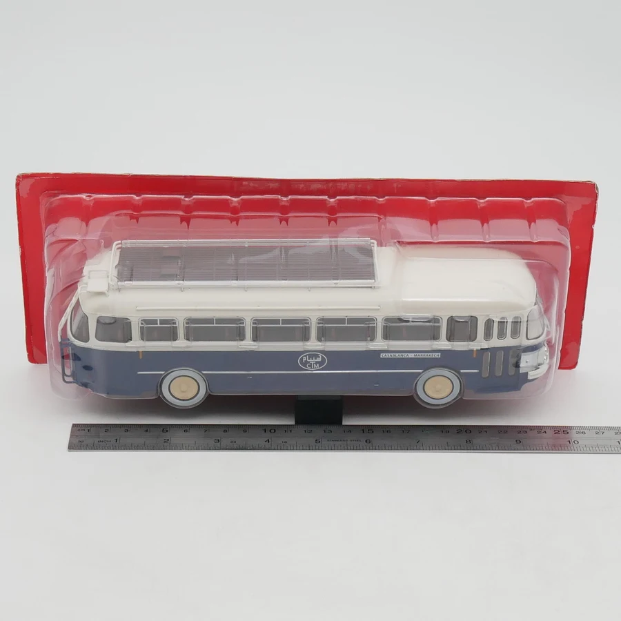 

Diecast Ixo 1:43 Scale Saviem Chausson SC1 1960 Saviem Bus French Large Bus Model Alloy Car Model Collectible Toy Gift Souvenir