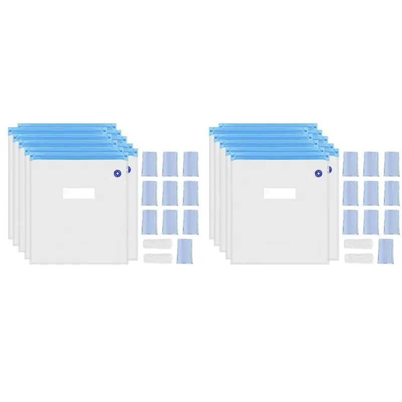 

A93Z комплект для хранения нити для 3D-принтера, 20 шт., вакуумные герметичные пакеты для хранения с осушителем, влагостойкая нить, сухая 30X34 см