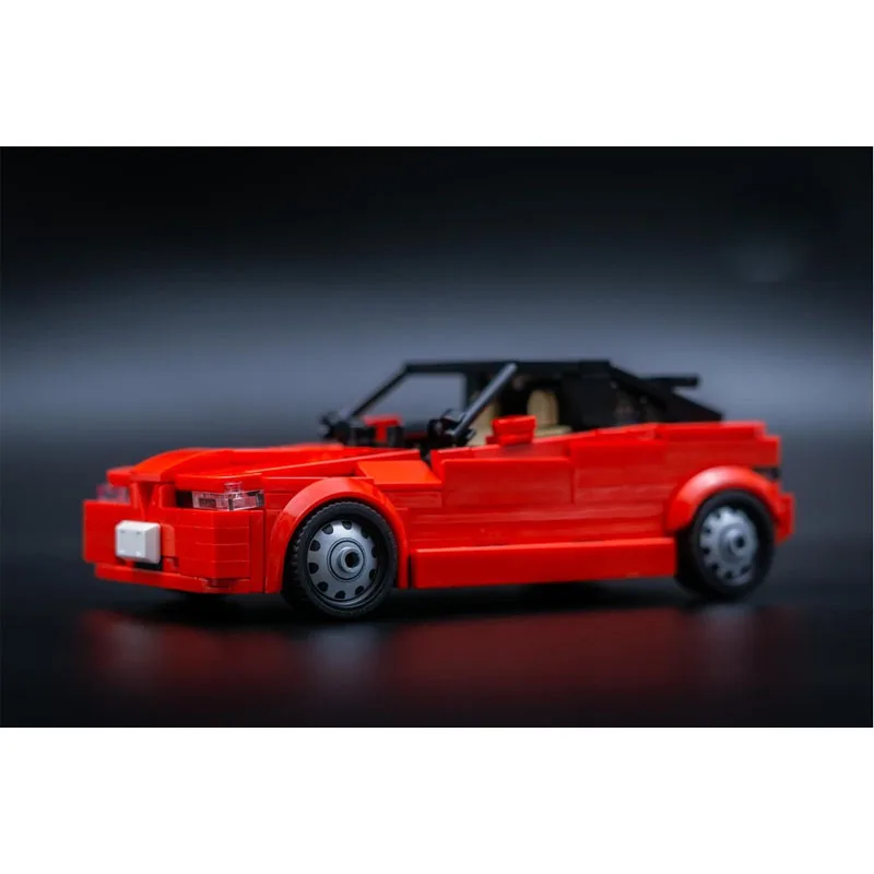 MOC-164246 Klassieke iconische sport rode supercar bouwsteenmodel 319 onderdelen creatief verjaardagsspeelgoed cadeau voor jongens en kinderen