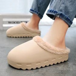 Pantofole invernali scarpe da uomo calde pantofole da ginnastica donna antiscivolo Indoor peluche calzature per la casa scarpe con plateau all'aperto uomo YUYIN