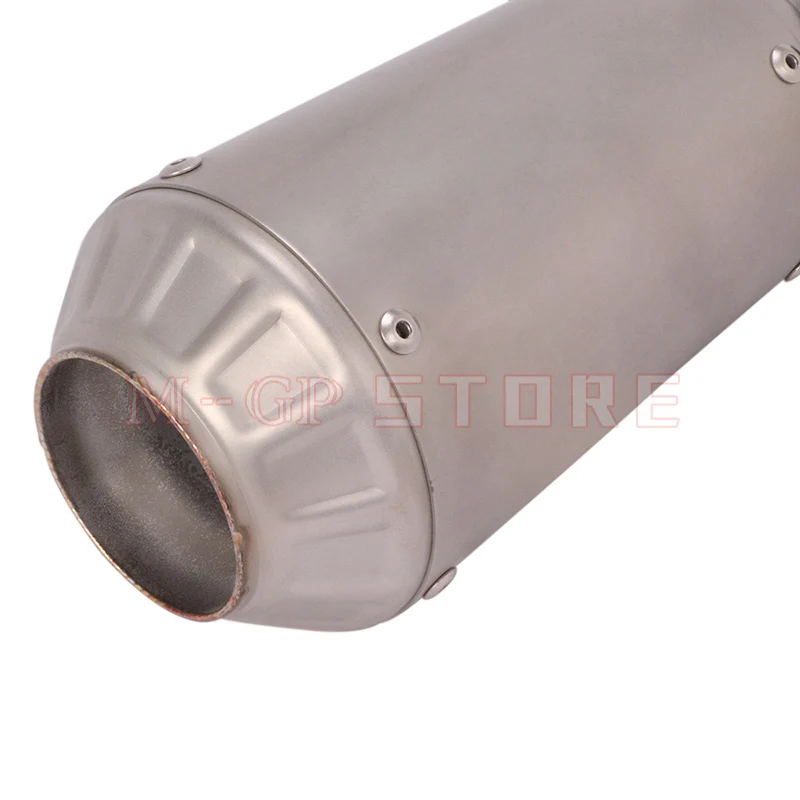 For SUZUKI GSX-S1000 F Z FZ GT Katana 1000 2015 - 2020 Motorcycle Exhaust Modify Escape Moto Muffler Mid Link Pipe Carbon Cover