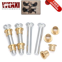 Door Hinge Repair Kit Door Hinge Pin Bushing Kit For Nissan Navara 97-05 D22 Truck Pickup High Strength Corrosion-Resistant
