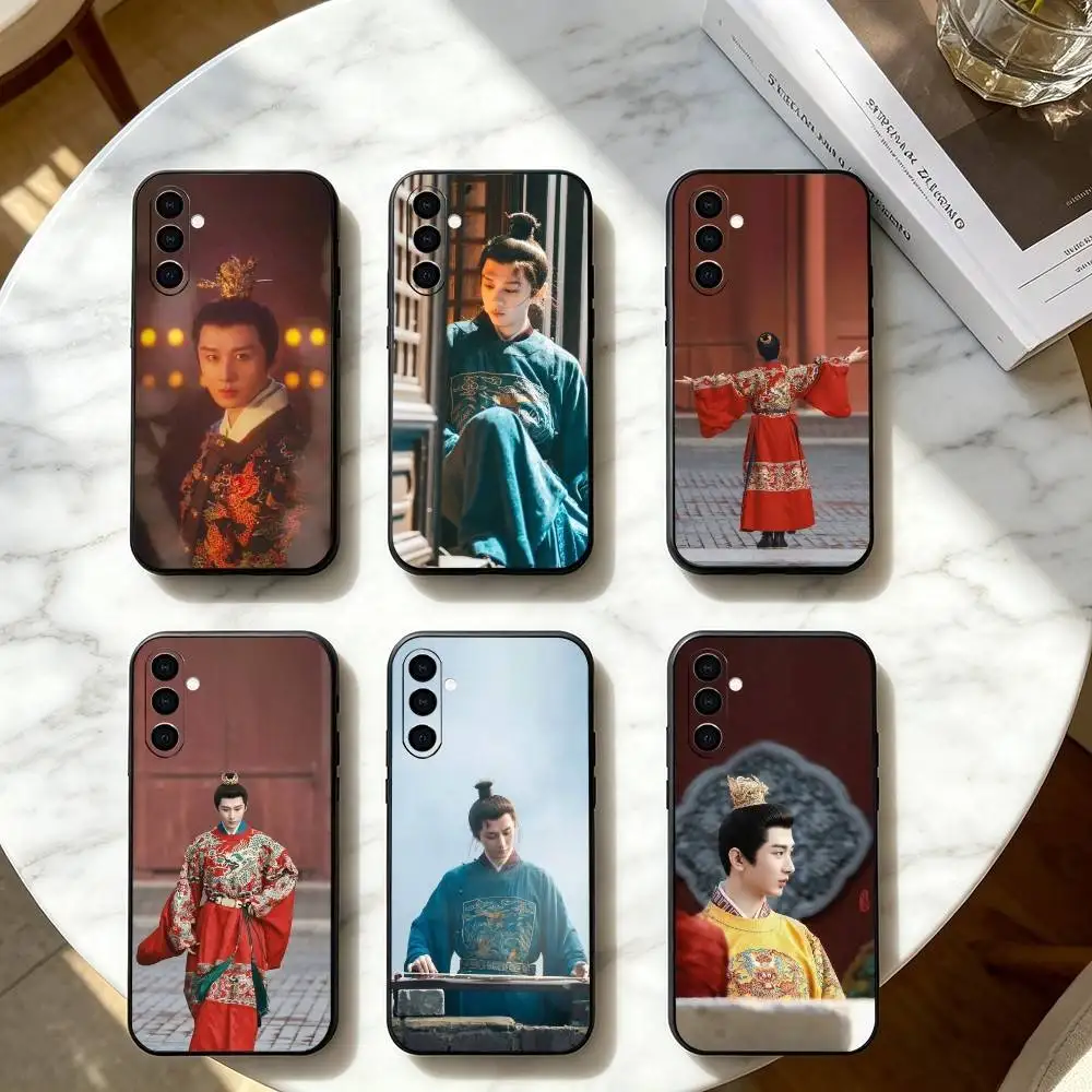 Cheng Yi Two Capitals Fifteen Days  Phone Case For Samsung Galaxy A73,A72,A71,A70,A53,A52,A51,Soft Silicone Black Cover
