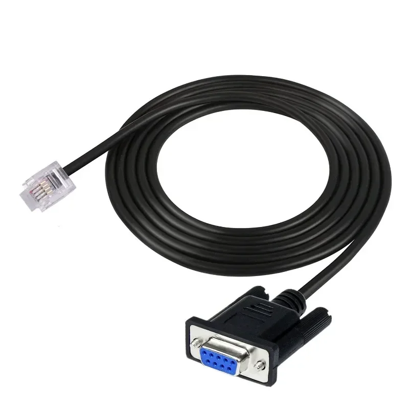 6FT DB9 Female RS232 to RJ11 6P4C Serial Console Cable for APC AP7800 AP7900 RS232 940-0144A