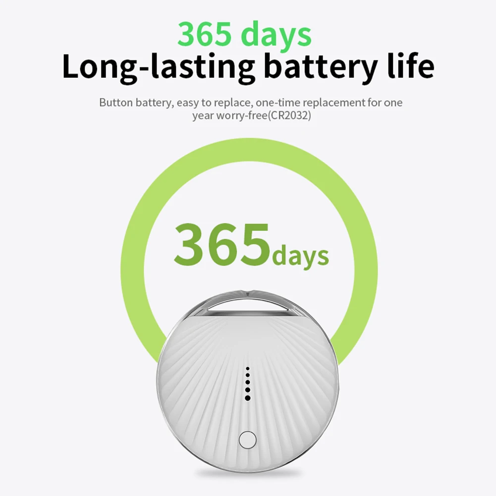 Pelacak udara pencari Item yang kompatibel dengan Bluetooth dengan suara bekerja dengan Apple Find My APP Luggage Tracker tahan Air untuk kunci Dompet