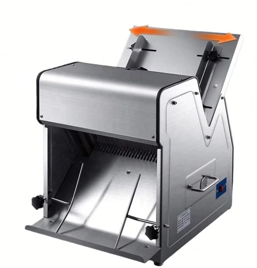 

Commercial Automatic 12mm Bread Toast Ham Slicer Cutter Food Processing Machinery