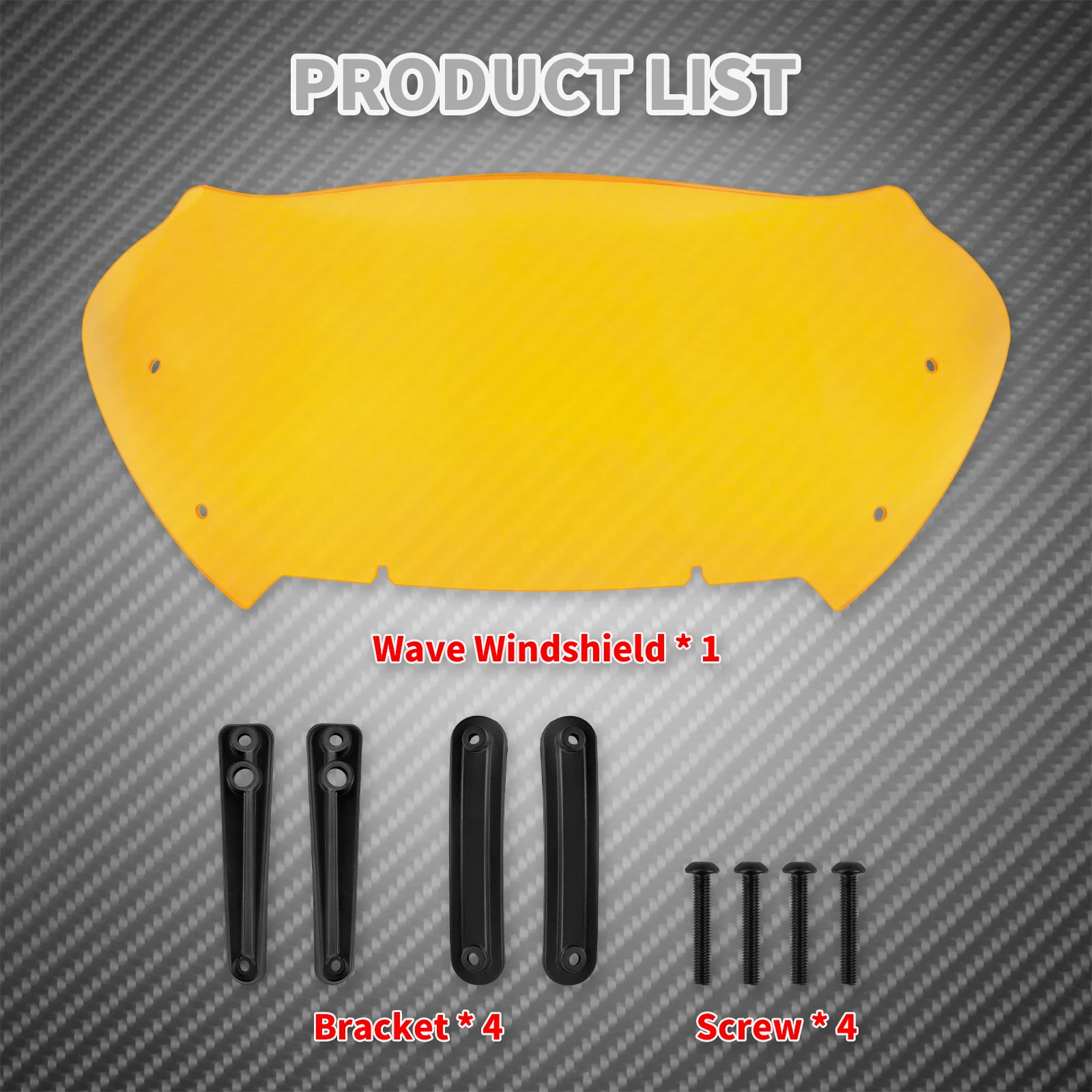 Motorcycle 10'' Windshield Windscreen Fairing Wind Deflector For Harley Touring CVO Road Glide ST FLTRXSTSE 24-26 FLTRXSE 23-25