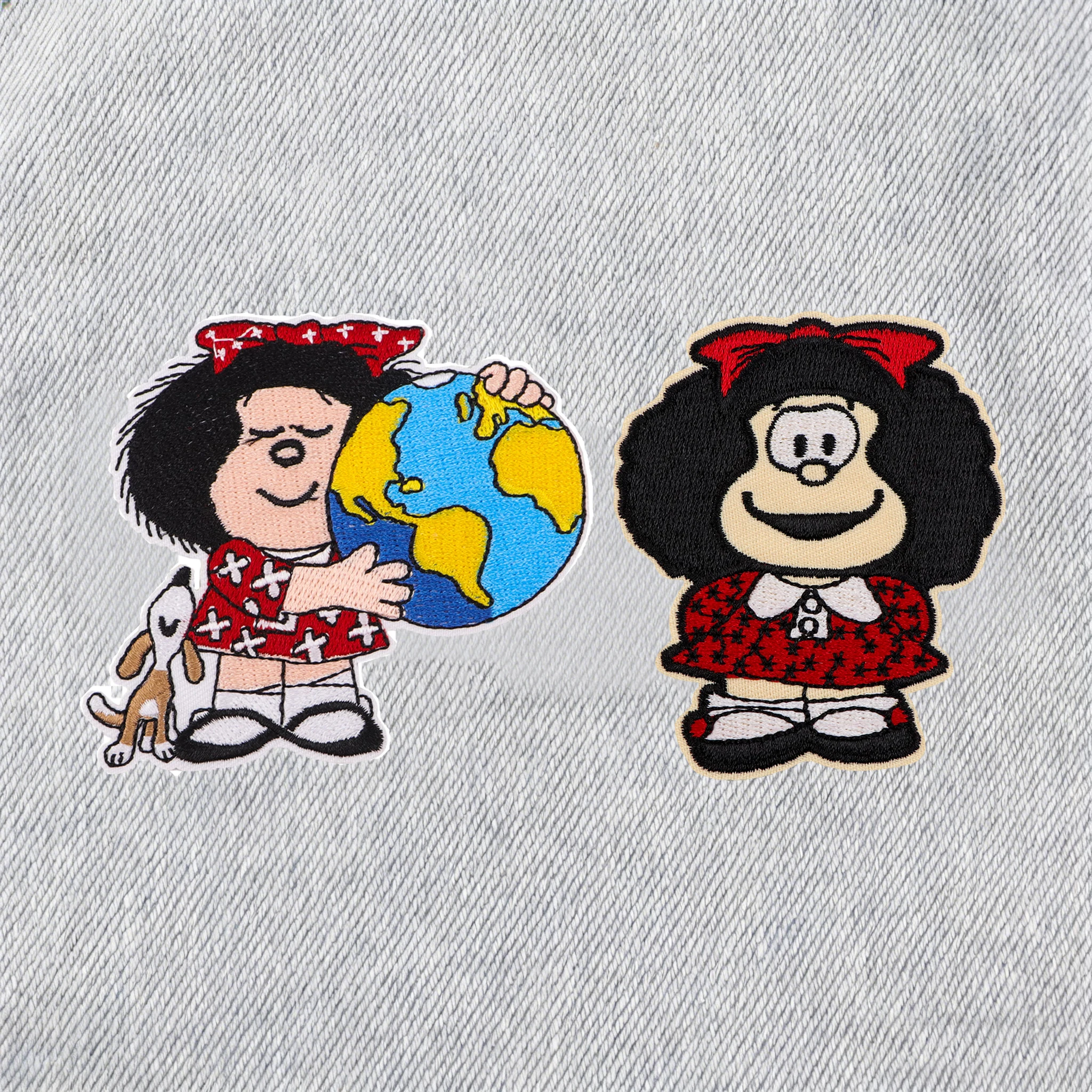 

Нашивки с мультяшными девочками на одежду, забавные вышитые нашивки с персонажами, значки с цитатами, нашивки для пришивания, аксессуары для одежды, подарки