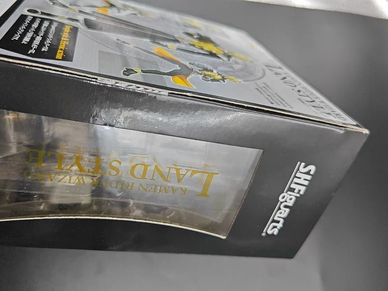 ¡En stock! 100% auténtico Bandai S.H.Figuarts Kamen Rider Wizard-forma de elemento terrestre, nuevo juguete coleccionable de figura de acción