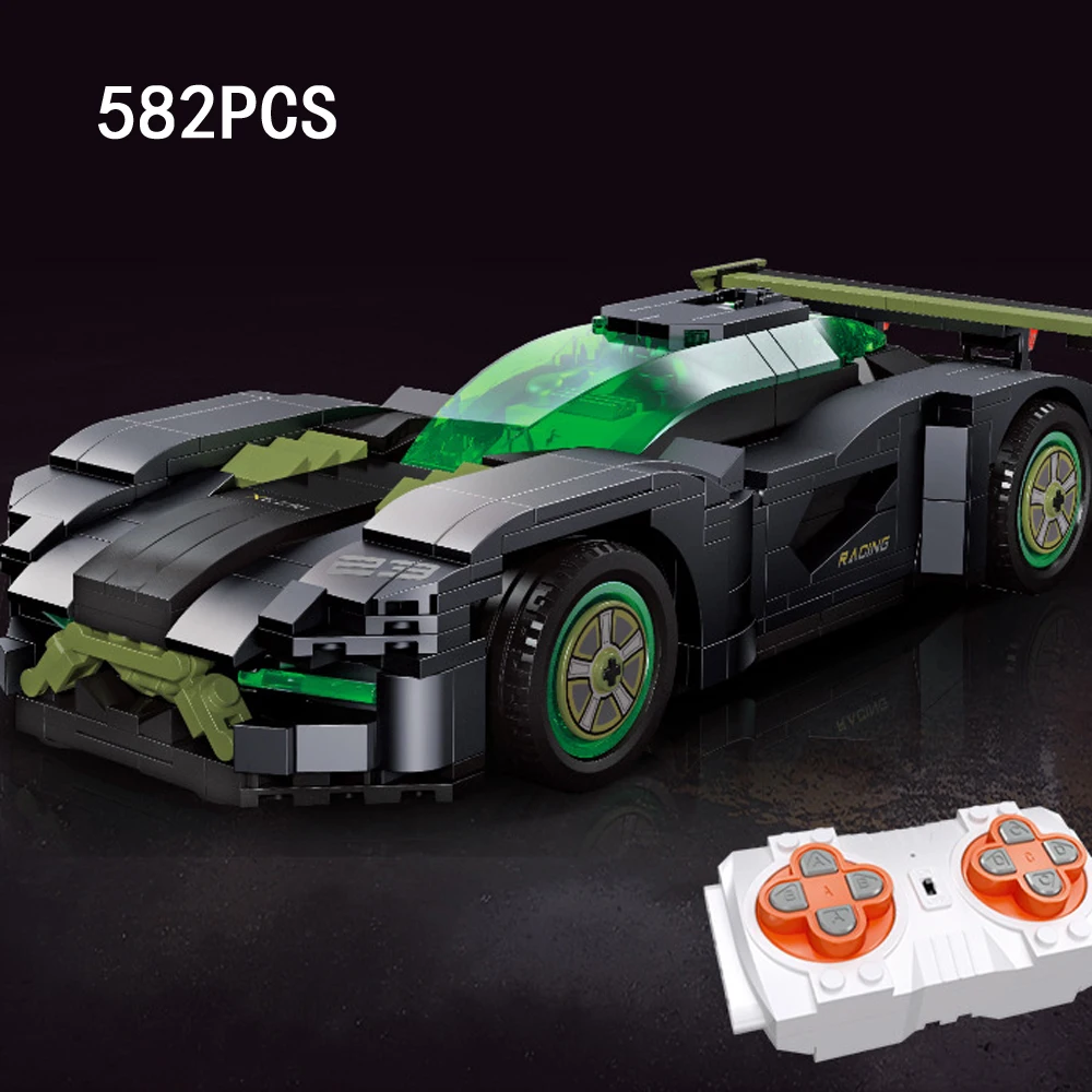 

Italia Super Sport Car Xezri Model Technical Building Block Rc Brick Radio 2.4ghz Remote Control Vehicle Toys Supercar For Gifts