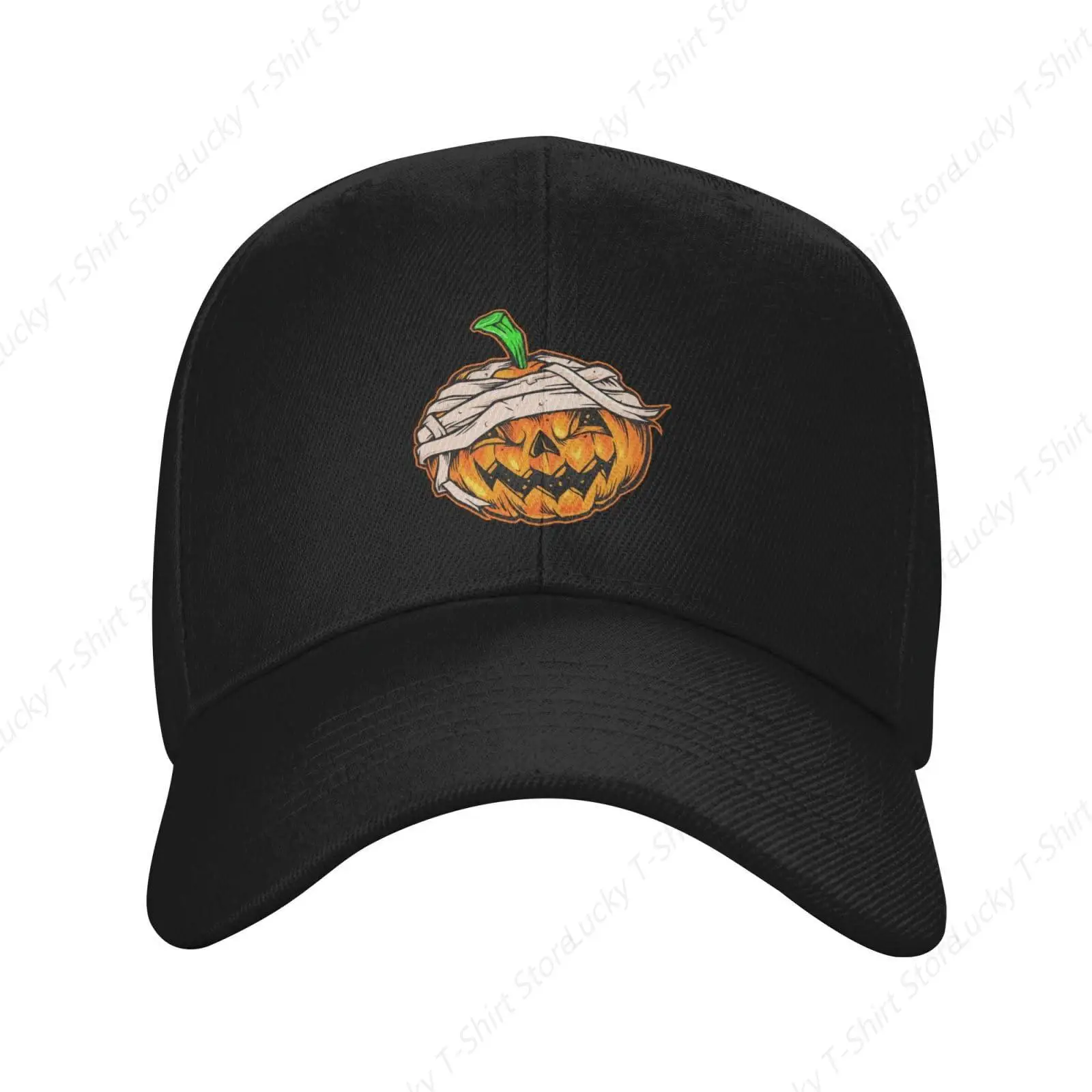 Wounded Pumpkin Baseball Cap Women Men Sun Hat Adjustable Golf Caps Dad Hats Blue