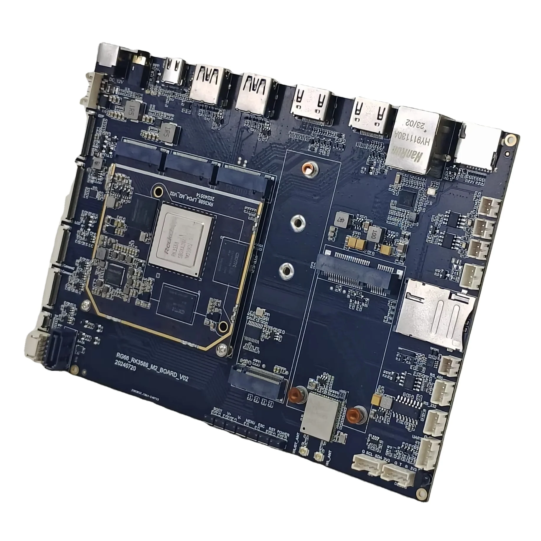 

Индивидуальная материнская плата ARM RK3399 RK3568B2 RK3562 LPDDR4 4G EMMc 32G TF 2LAN HD EDP LVDS Linux Ubuntu Rockchip Android RK3588