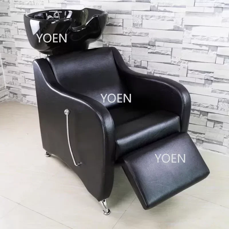 Sink Hairdressing Chair Shampoo Sink Beauty Head Spa Equipment Chair Cosmetic Adult Stylist Silla Para Spa Furniture CY50XF